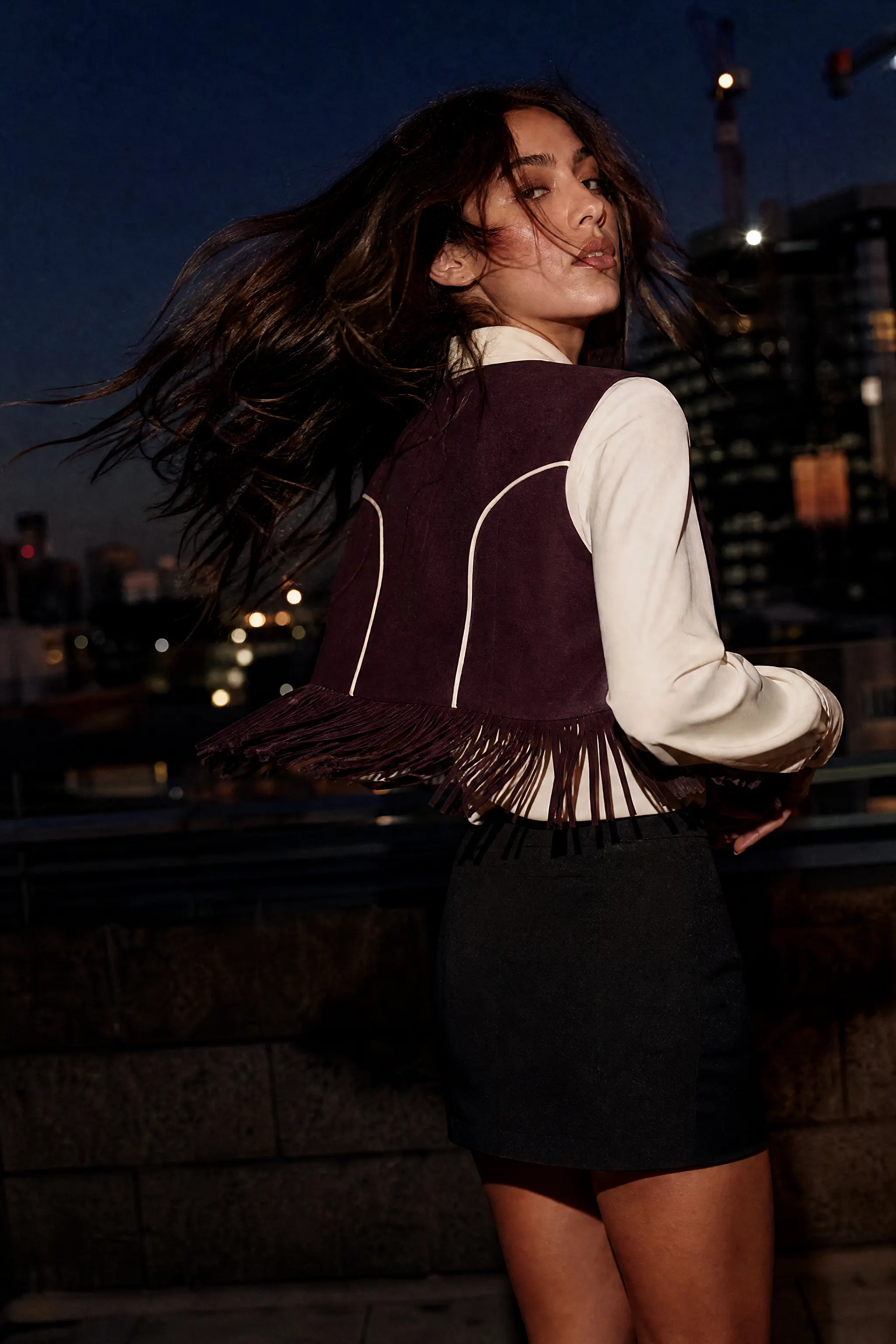 Fringe waistcoats
