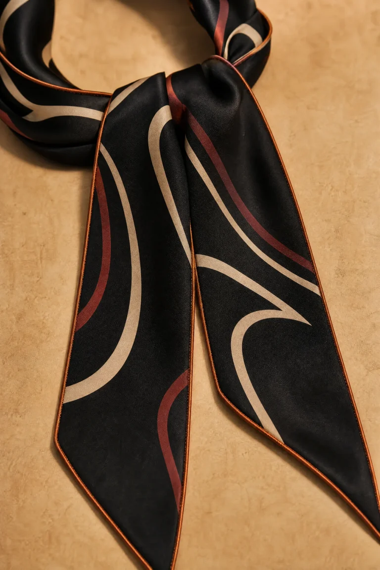 Afterhours Line Neckerchief design detail
