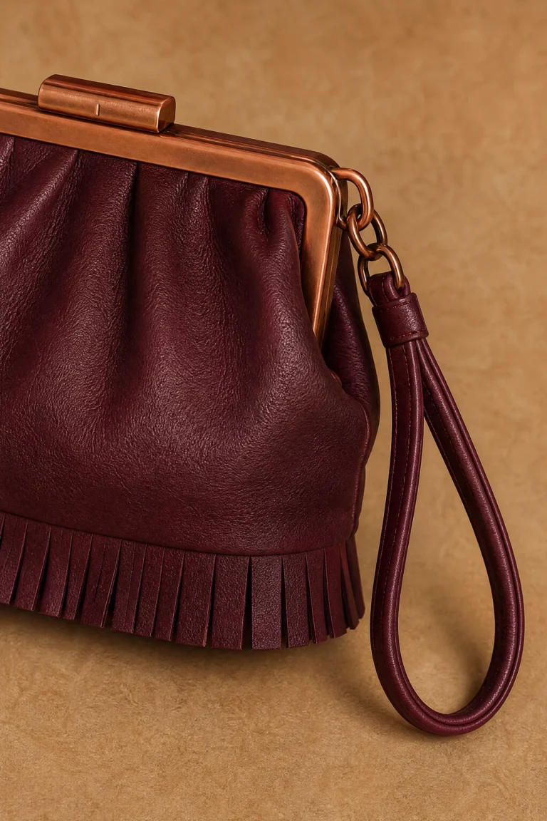 Lantern Fringe Pouch design detail