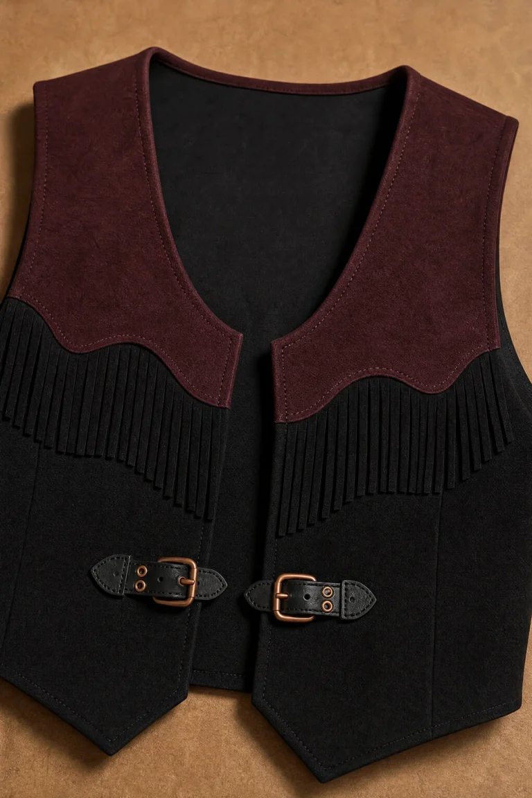 Midnight Rodeo Vest design detail