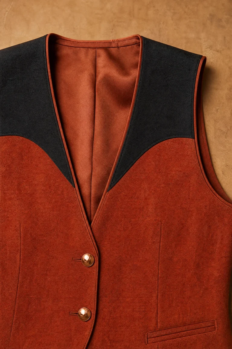 City Trail Waistcoat design detail