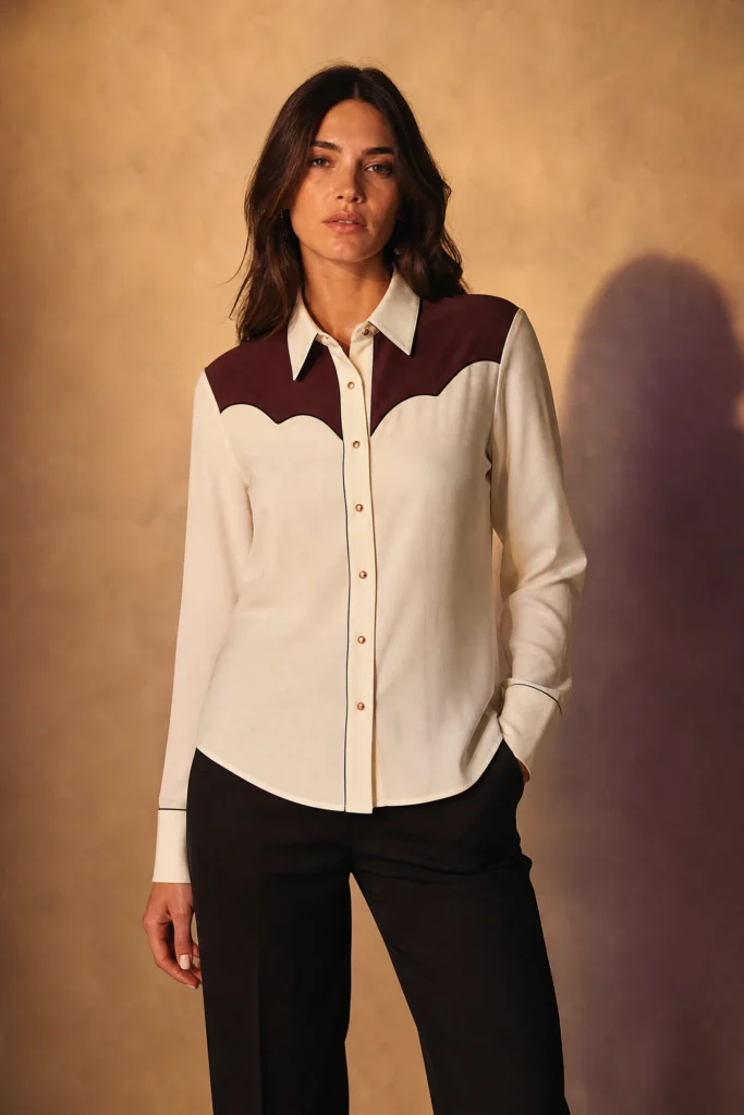 Outrider Yoke Shirt styled view